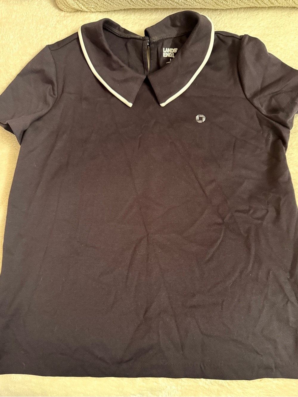Chase Bank Detailed Neckline Shirt